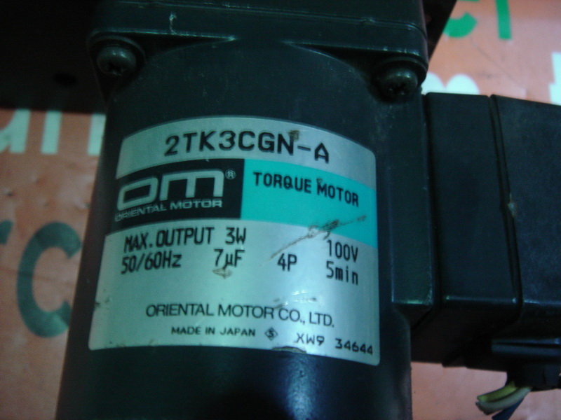 ORIENTAL Motor 2TK3CGN-A+2GN9K - 裕益科技自動化設備可程式編碼器PLC